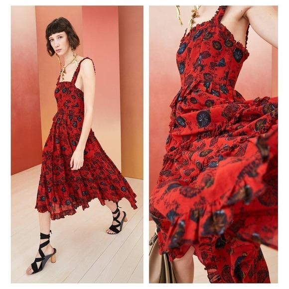 Ulla Johnson Dresses & Skirts - Ulla Johnson Adyna Floral Print Sundress (6)